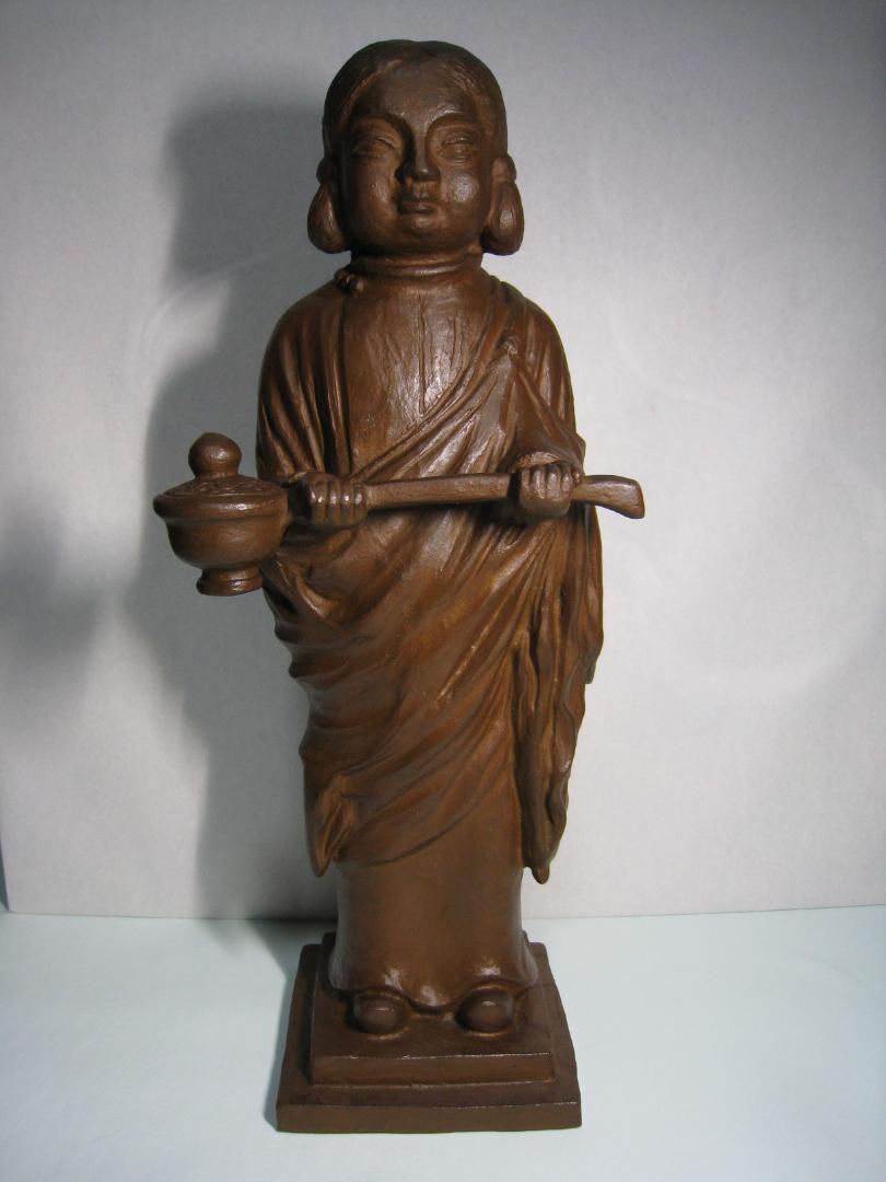 聖徳太子像十六歳孝養像 ブロンズ像 （聖徳太子像 （サントリー