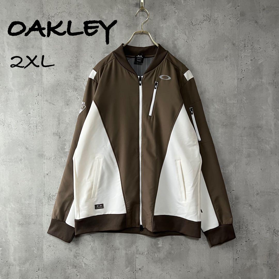 【美品】OAKLEY ゴルフウェア ジャケット ポディウムウインド ジャージ 美品】OAKLEY ゴルフウェア ジャケット ポディウムウインド