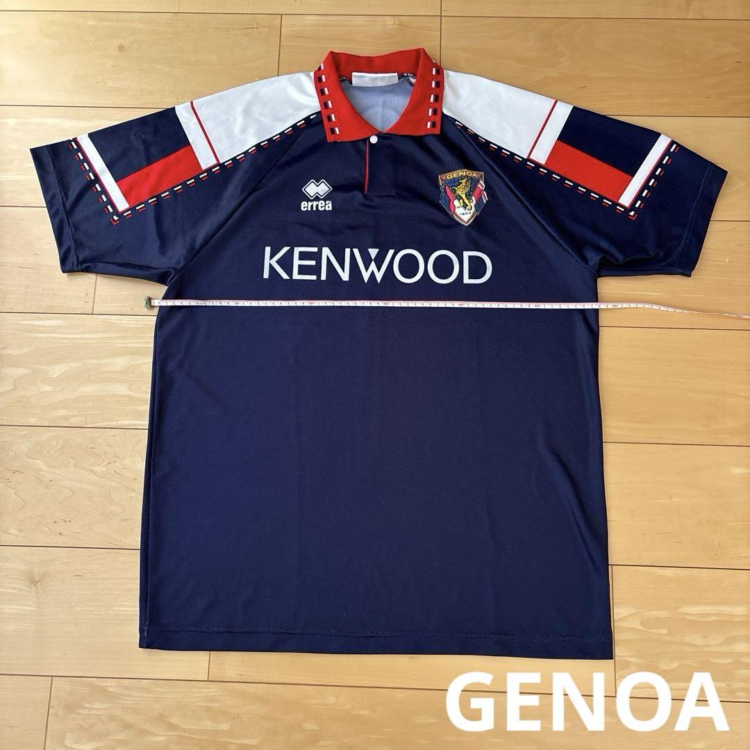 GRNOA ジェノア errea ユニフォーム セリエA ネイビー 三浦和良