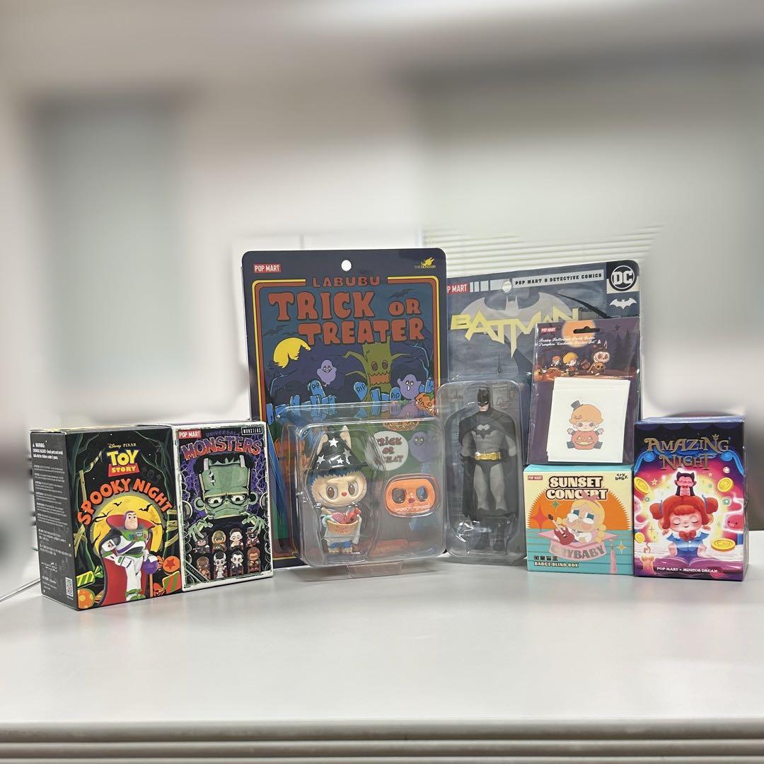 Popmart 2024 Happy Halloween セット 7点セット】POPMART 2024 HALLOWEEN サプライズセット（動物の