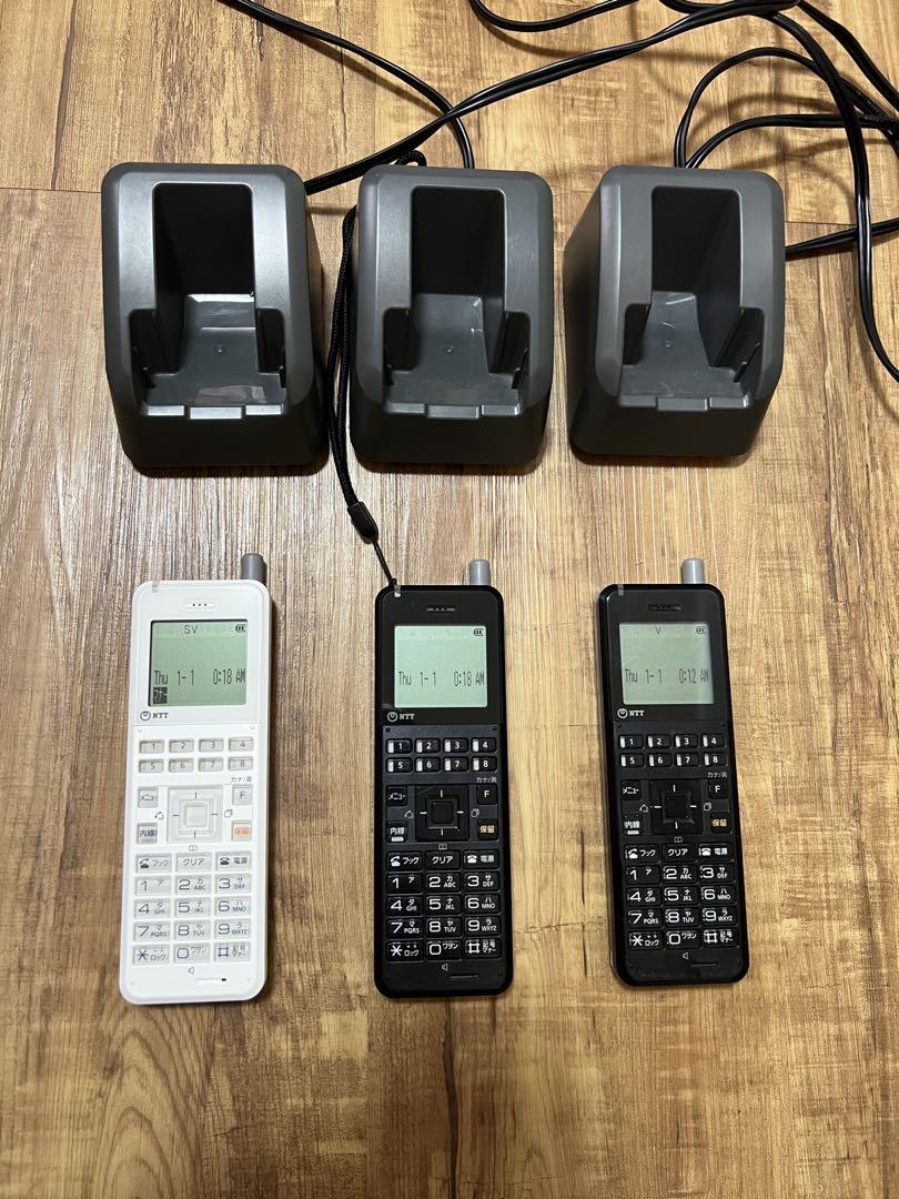 コードレス電話機 A1-DCL-PS-〈1〉 3台とアンテナ4台のセット コードレス電話機 A1-DCL-PS-〈1〉 3台とアンテナ4台のセット