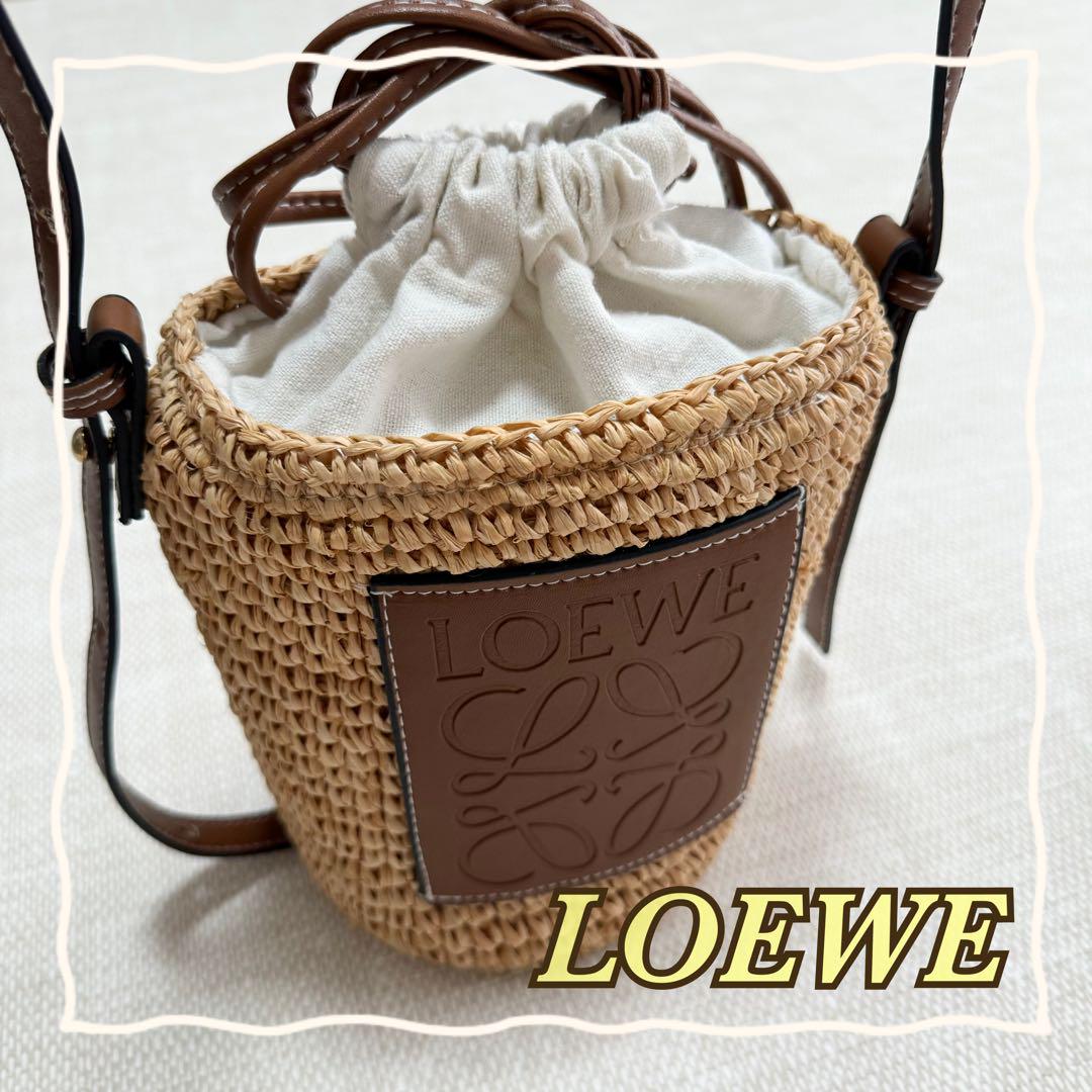 LOEWE ロエベカゴミニショルダーバック LOEWE ロエベ かごバッグ SLIT MINI BAG スリットバッグ ミニ