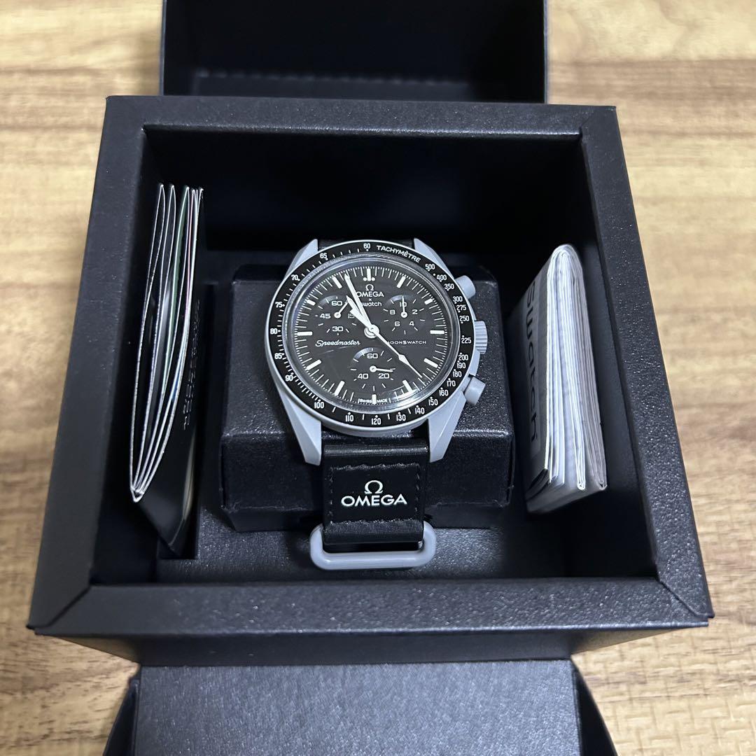 美品】OMEGA×swatch MOON SWATCH（美品】オメガ×スウォッチ
