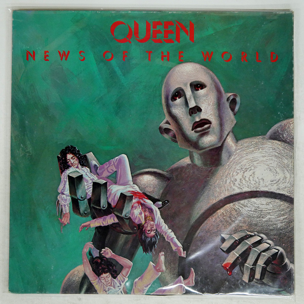 国内盤 QUEEN/NEWS OF THE WORLD/ELEKTRA P10430E LP（世界に