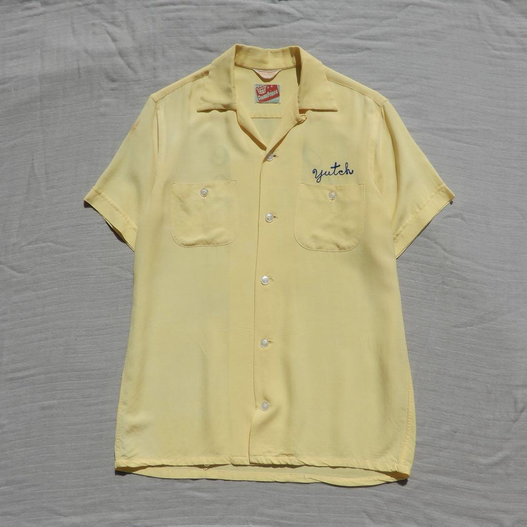 ウェア・シャツ 50s crown prince bowling shirt 50s~60s crown prince rayon bowling shirt | sui