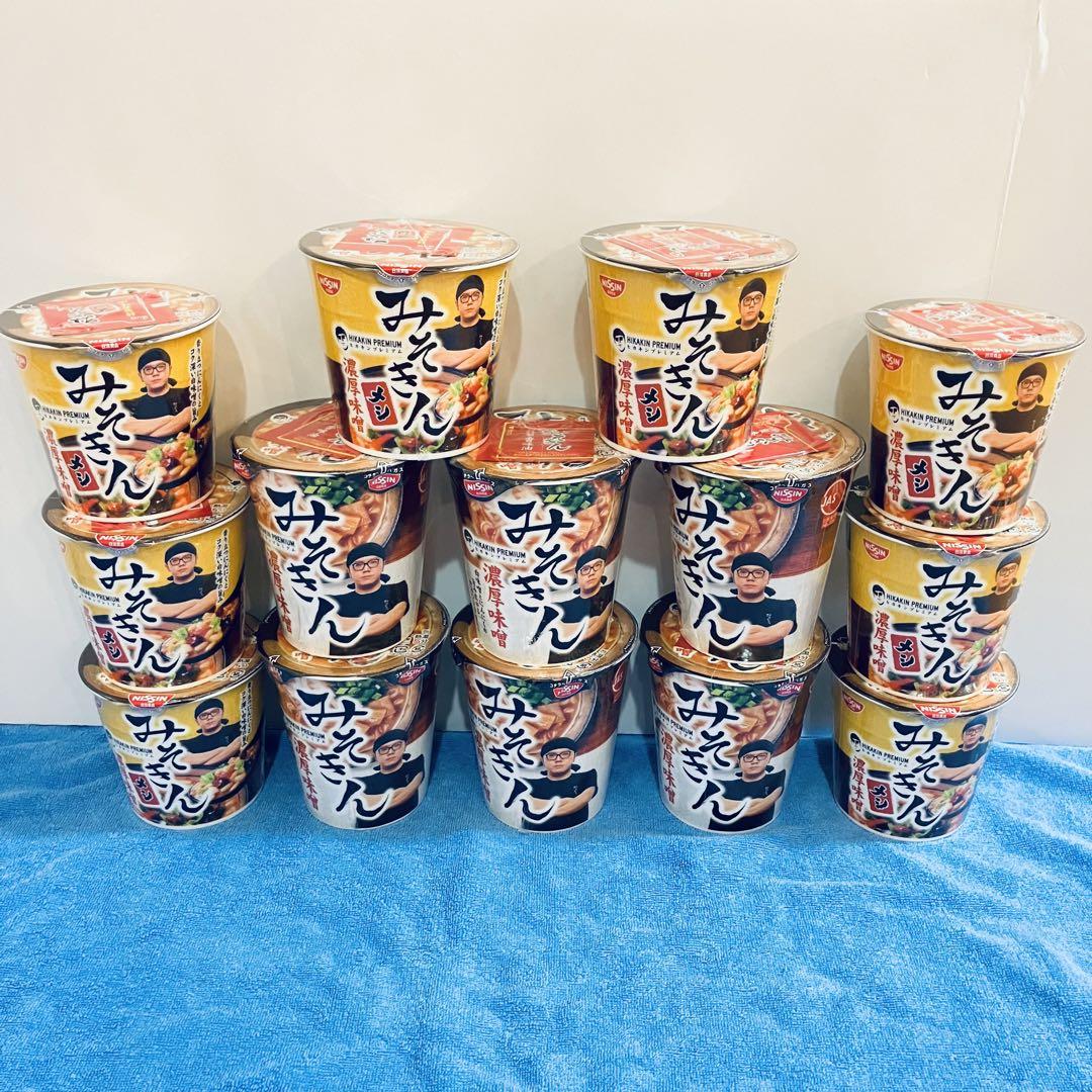 みそきん 濃厚味噌 ラーメン6個 メシ8個 セット HIKAKIN