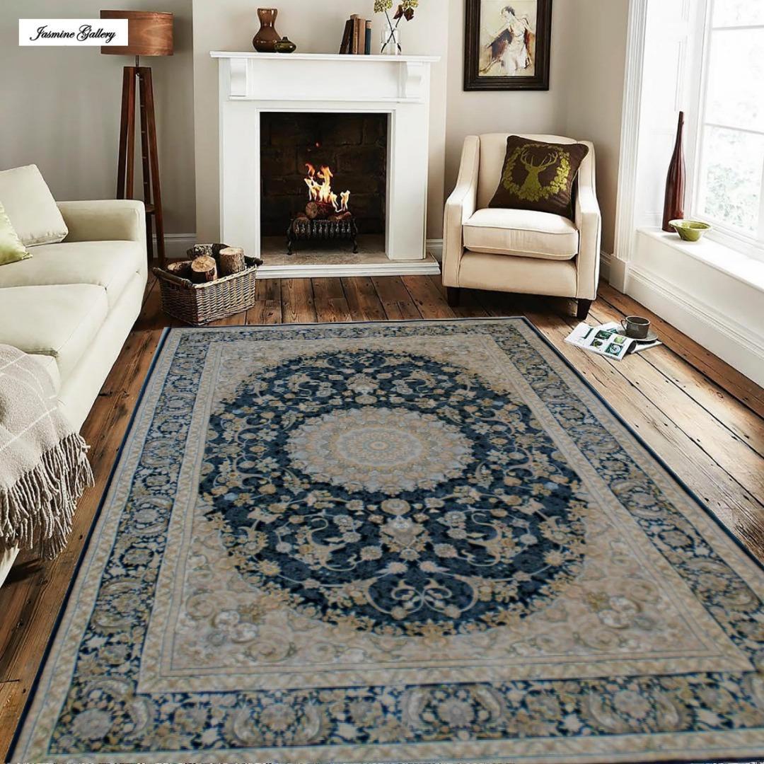 最後の１枚！高密度！輝く 本場イラン産 絨毯！約150×225cm‐200721 170万ノット！輝く、多色織絨毯！本場イラン産150×225cm -201051
