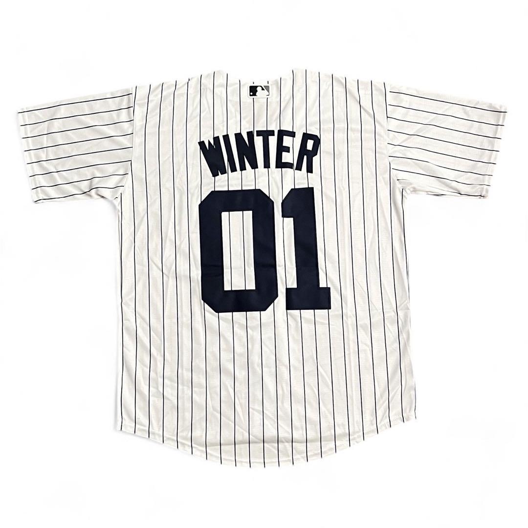 aespa WINTER ウィンター ベースボールユニフォーム L】ウィンター エスパwinter aespaベースボールシャツ いは