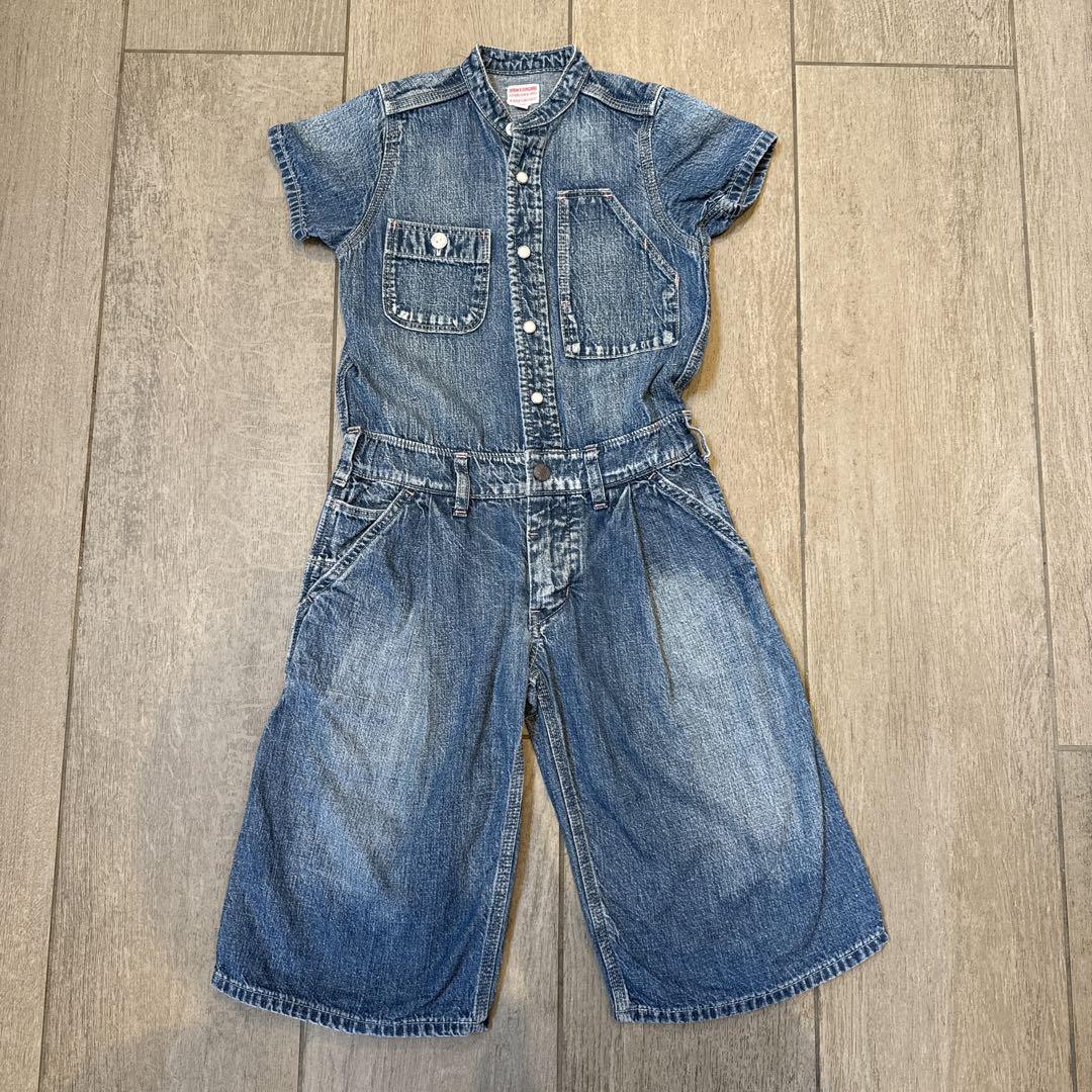 DENIM DUNGAREE デニムアンドダンガリー サロペット 110cm
