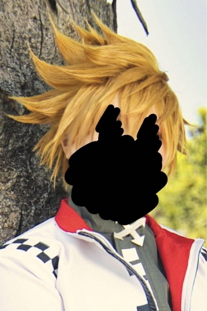 【即納】キングダムハーツ 無印 ソラ コスプレウィッグ セット済ウィッグ Dハロ 即納】キングダムハーツ 無印 ソラ コスプレウィッグ セット済