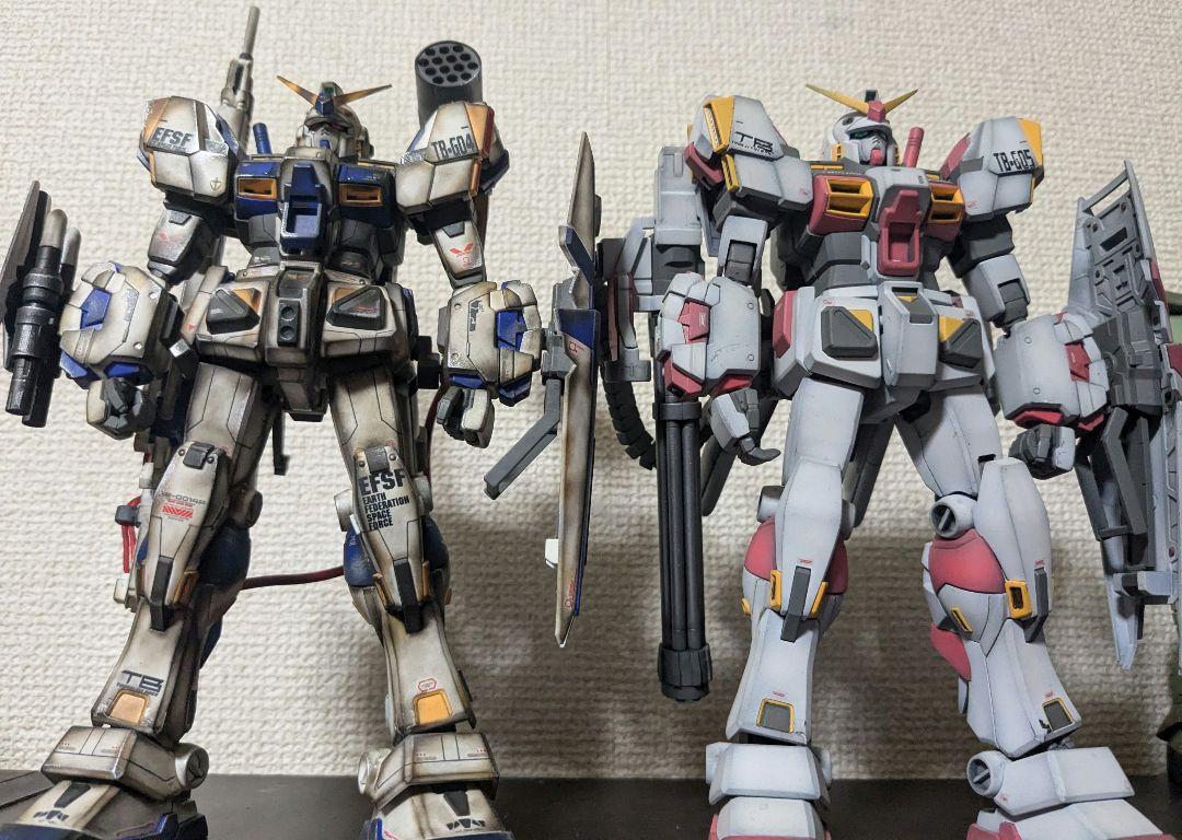 MG 1/100 ガンダム 4号機・5号機 セット MG】1/100 ガンダム4号機、5号機セット(未組立品) - メルカリ
