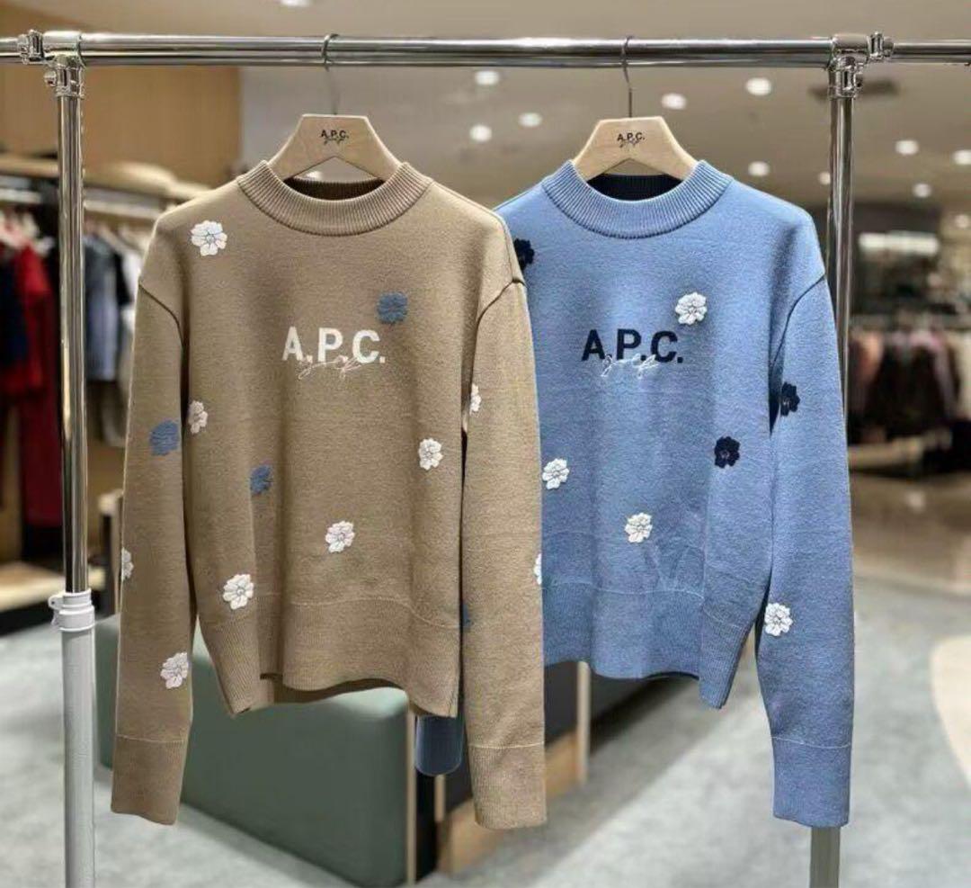 即発送】ゴルフ A.P.C. レディース 長袖 トップス セーター（S