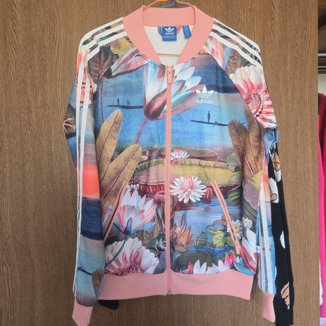 adidas 花柄ジャージ（adidas - adidas originals 花柄 ジャージ