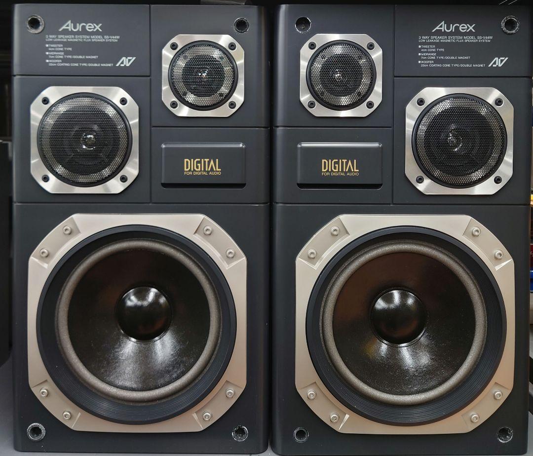 ★☆Aurex SS-V44W 　3WAYスピーカー Aurex SS-V44W 3WAYスピーカー（Yahoo!オークション -「aurex ss