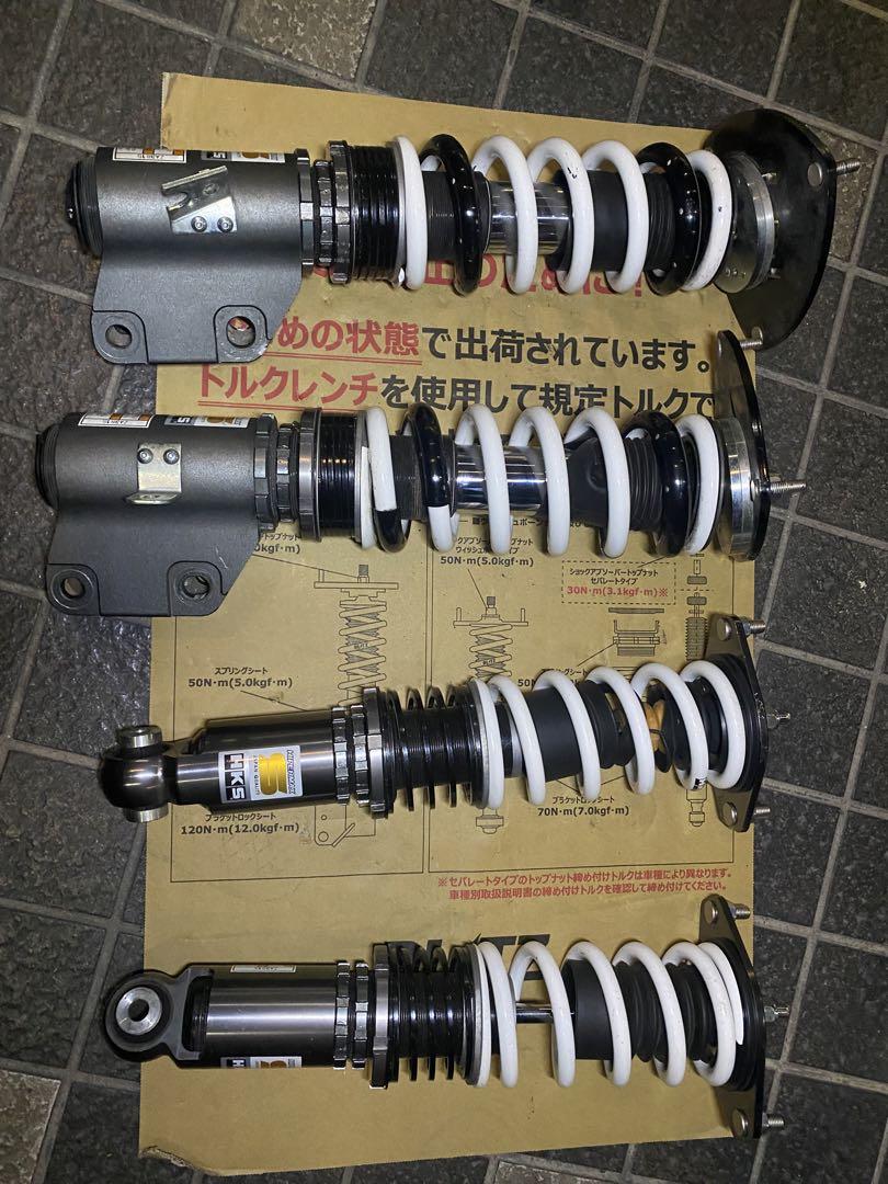 WRX STI】 HIPERMAX S ピロアッパー式 vab/vag（HKS HKS車高調