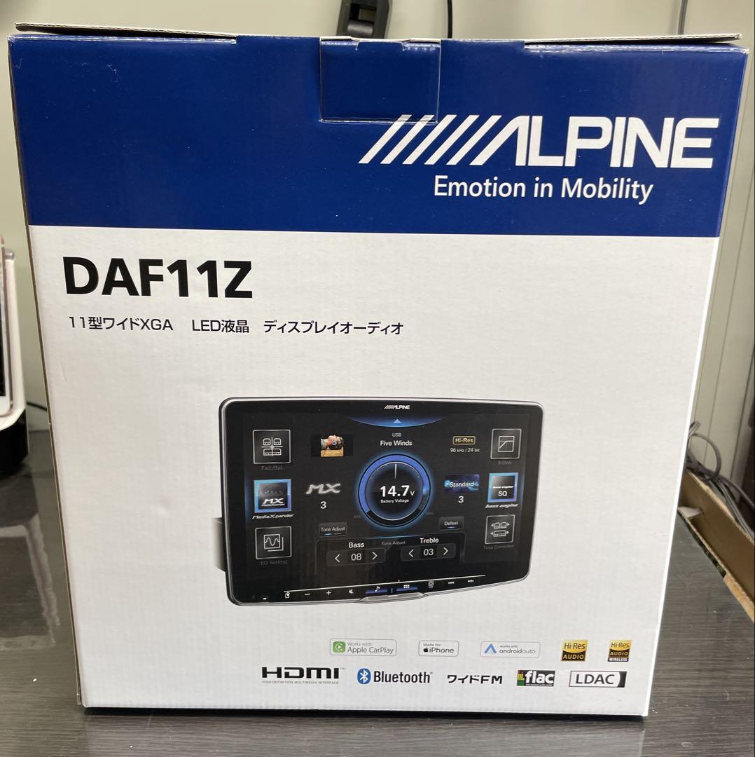 カーオーディオ ALPINE DAF11Z ALPINE DAF11Z アルパイン 11型フローティング ビッグDA apple