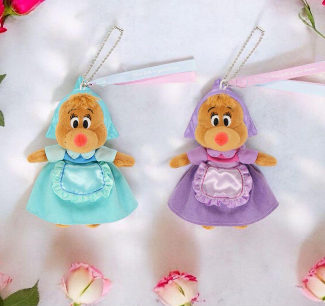 スージー　パーラ　ぬいぐるみキーホルダー・キーチェーン シンデレラ シンデレラ スージー パーラ ぬいぐるみキーチェーン うるぽちゃ