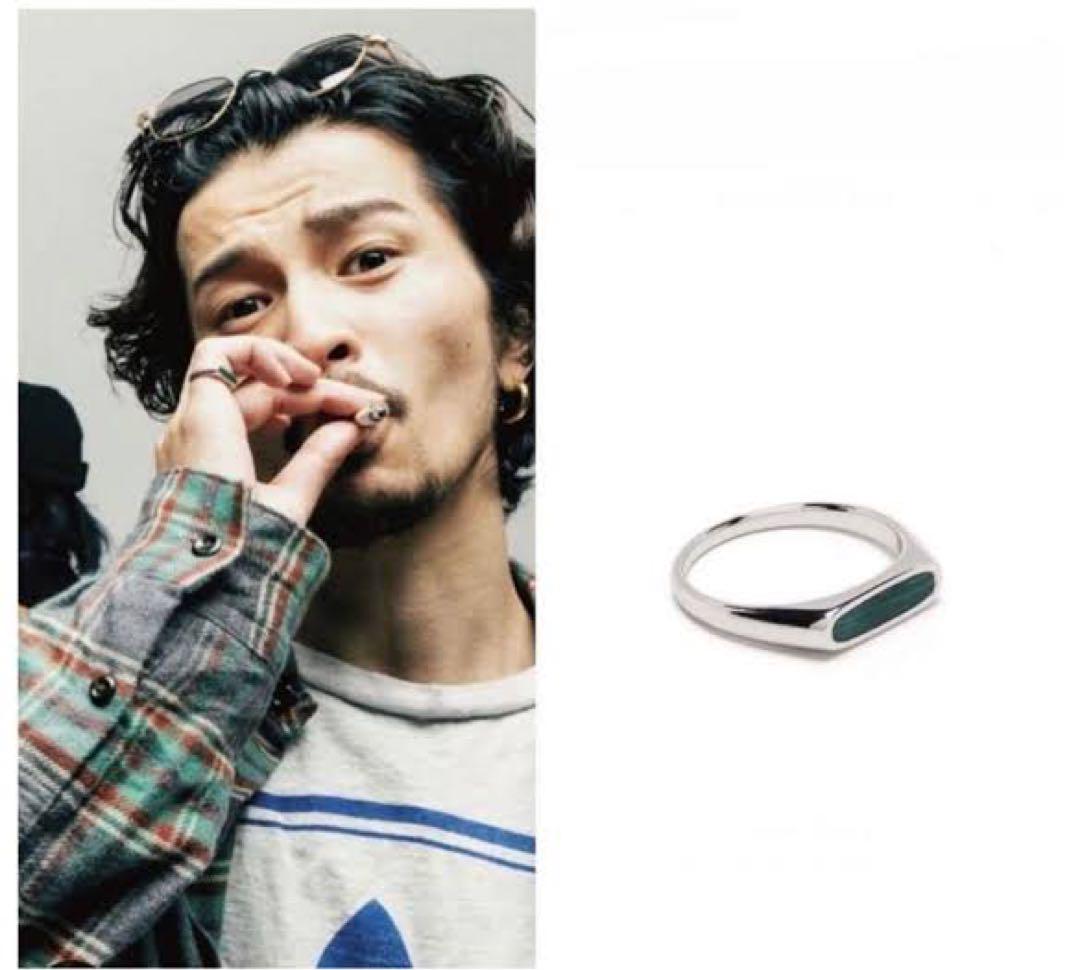 【常田大希 着用】TOM WOOD / Mario Ring Malachite TOMWOOD Mario Ring Malachite kingunu常田着用