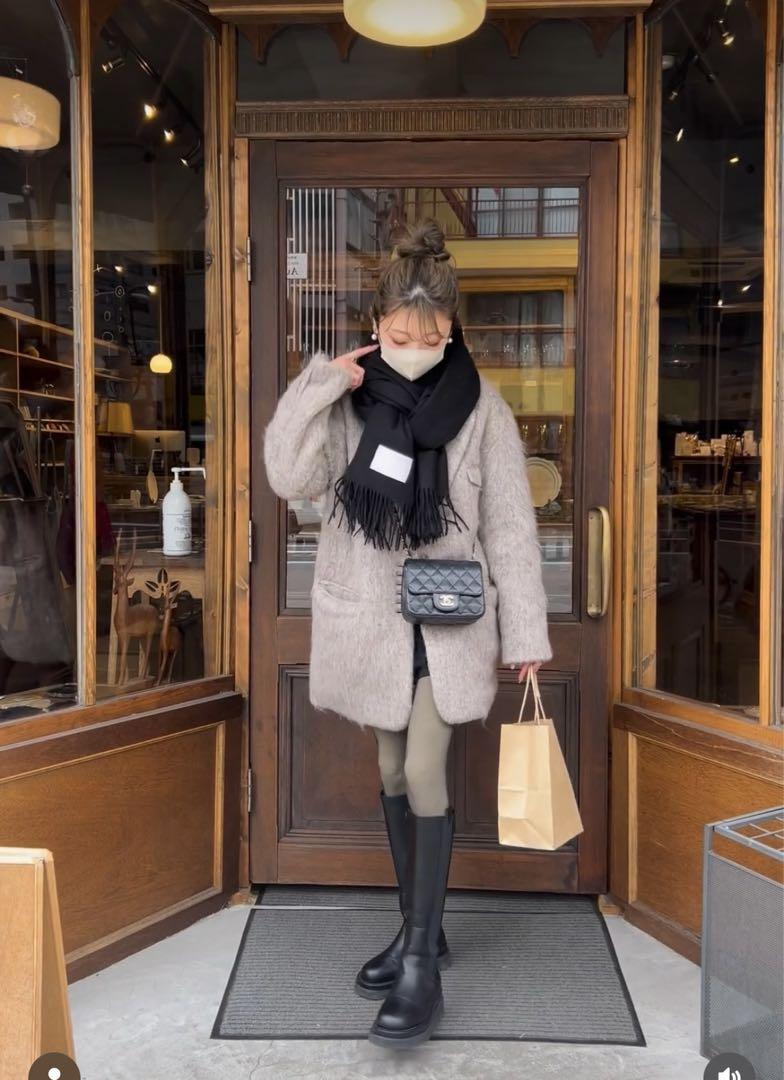 未使用品】the toe CHAMONIX SHAGGY JACKET（The toe CHAMONIX