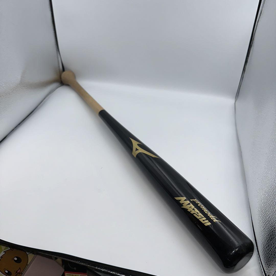 専門ショップ 松井秀喜 Mizuno プロモデル ブランド黒木製バット（貴重 Matsui バット