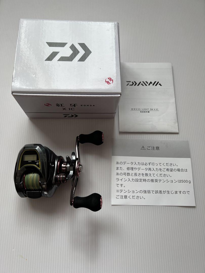 美品】DAIWA(ダイワ) リール 紅牙X IC こうが/コウガ（ダイワ 紅