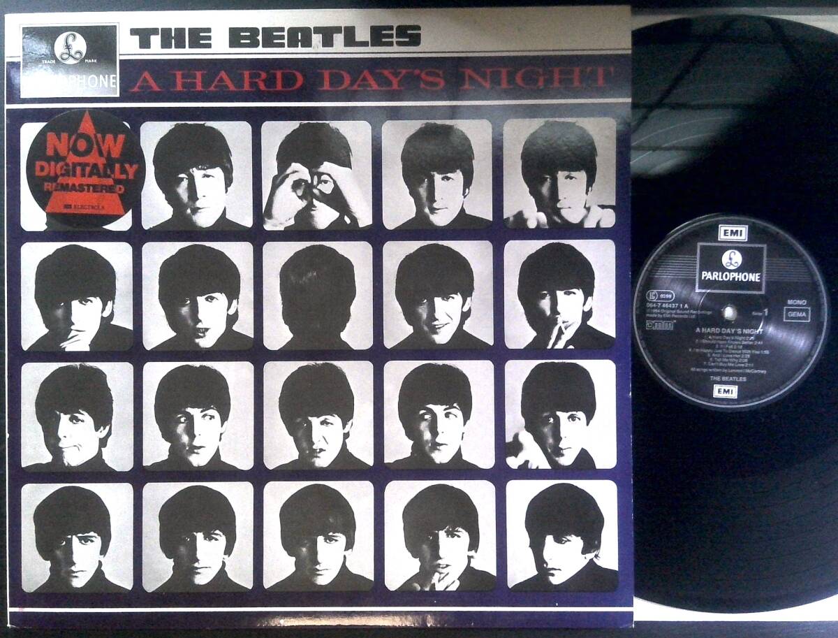 A Hard Days Night DMM ドイツ盤 Beatles 2マーク EMI