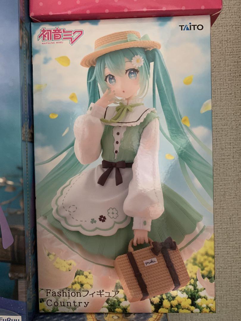 新品/未開封】TAITO 初音ミク Fashionフィギュア Country