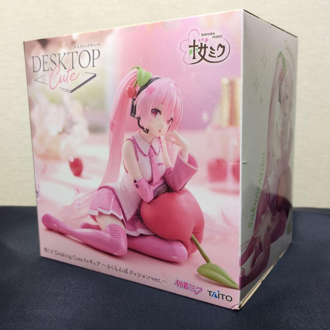 Amazon.co.jp: 桜*ミク Desktop Cute フィギュア ～さくらんぼ