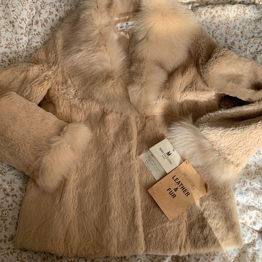 MODA VALENTINO 毛皮コート 約70cm（楽天市場】VALENTINO（素材