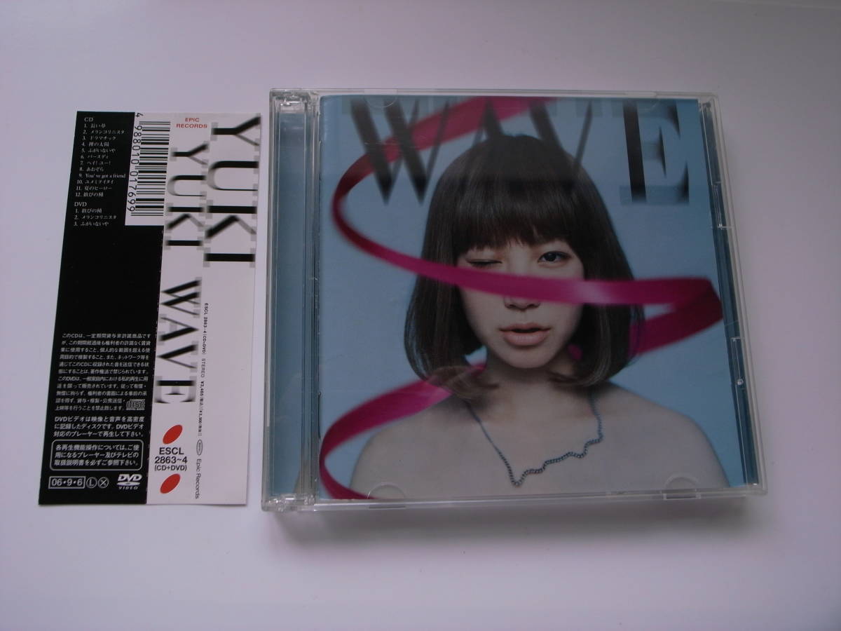 CD YUKI（ゆき）/WAVE (DVD付） （The Best Now & Then-10th