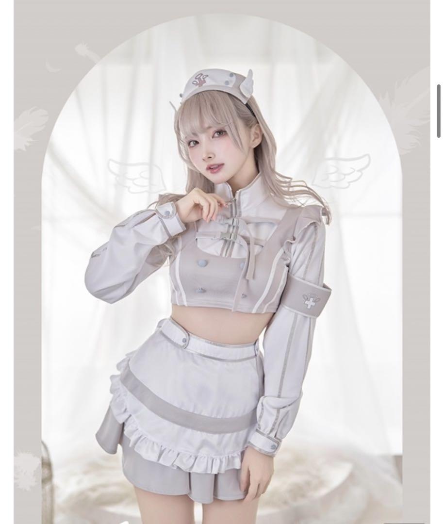 マリームーン　エアリーキャットセパレートメイド　ブルー 即日発送】..天使界隈..エアリーキャットセパレートメイド