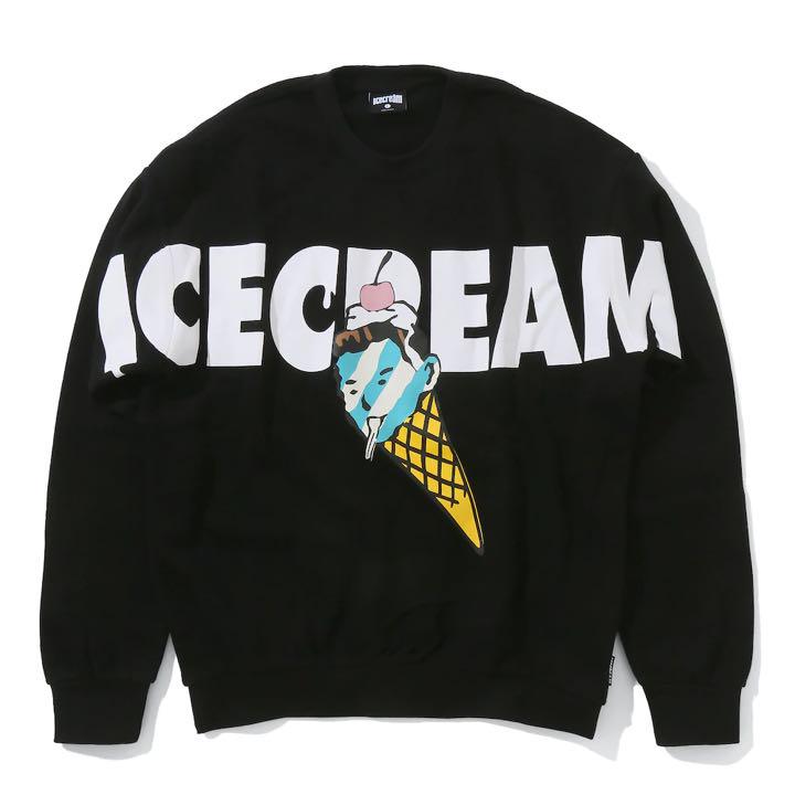 ビリオネアボーイズクラブ bbc 黒スウェットトレーナー SWEATSHIRTS – BILLIONAIRE BOYS CLUB / ICECREAM OFFICIAL