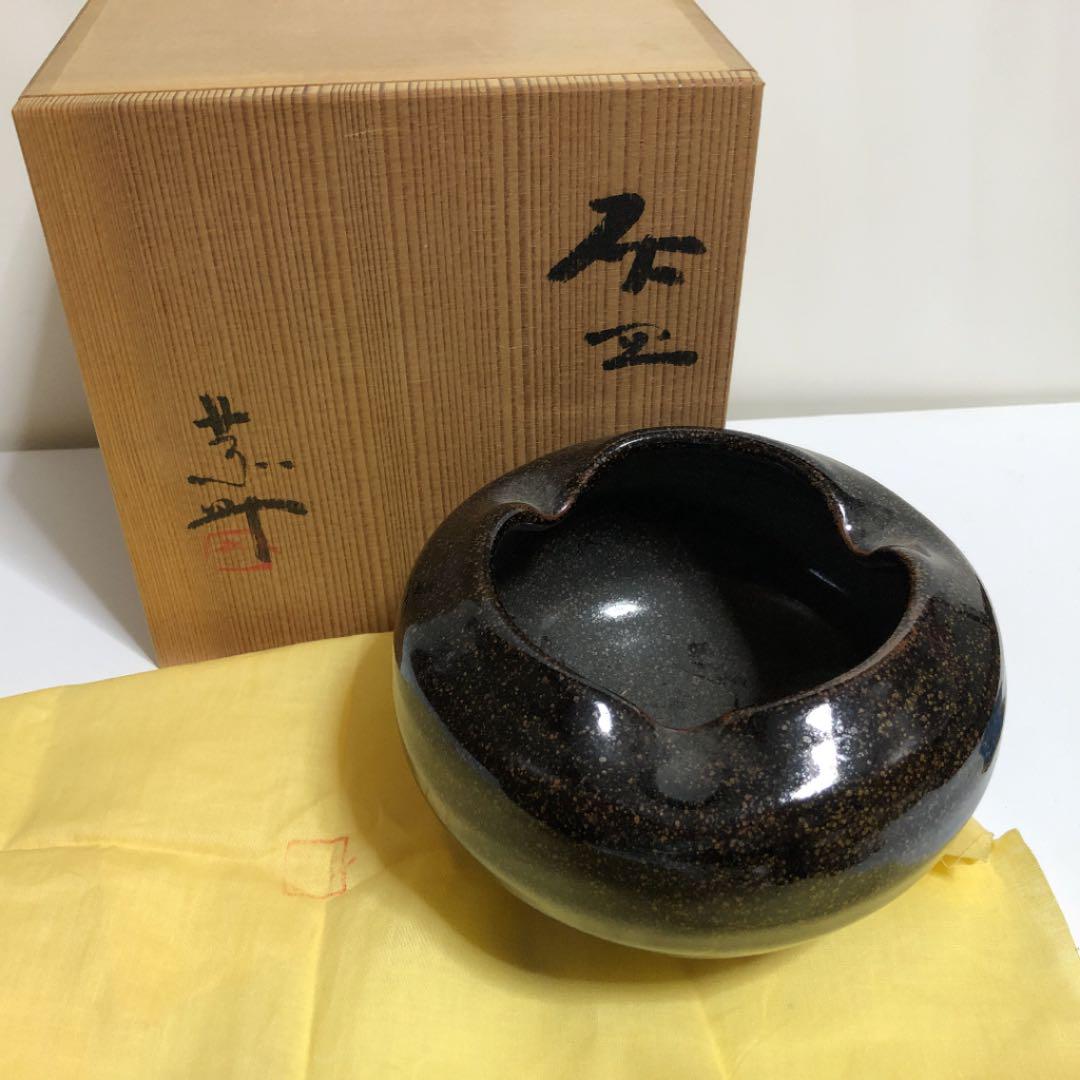 備前焼　灰皿　花器 備前焼 灰皿 花器 工芸品