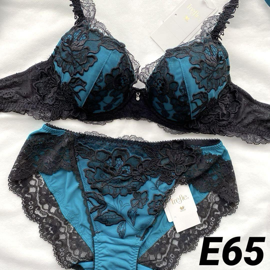 トレフル F65/M 69G GR ワコール ワコール トレフル 69グループ ブラ E65 & ショーツ M GR