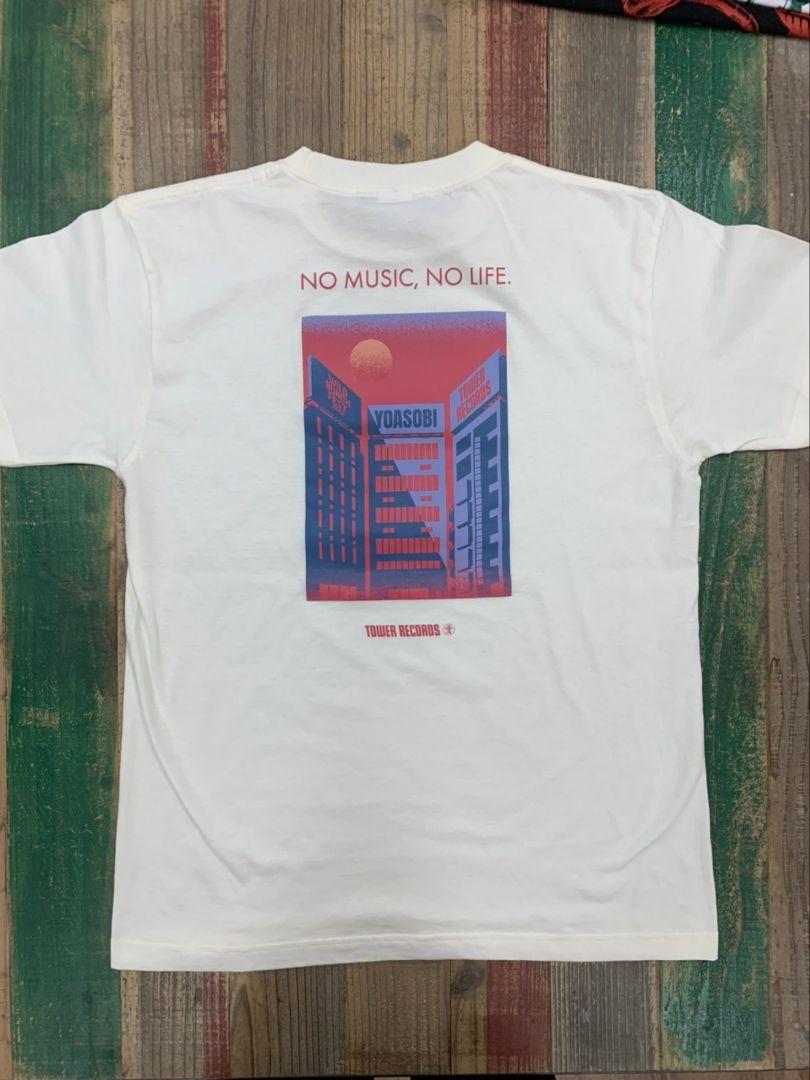 【新品未開封】YOASOBI Tシャツ Lサイズ タワレコ ワイバン 限定コラボ WBF × YOASOBI × TOWER RECORDS Tシャツ BLACK XLサイズ