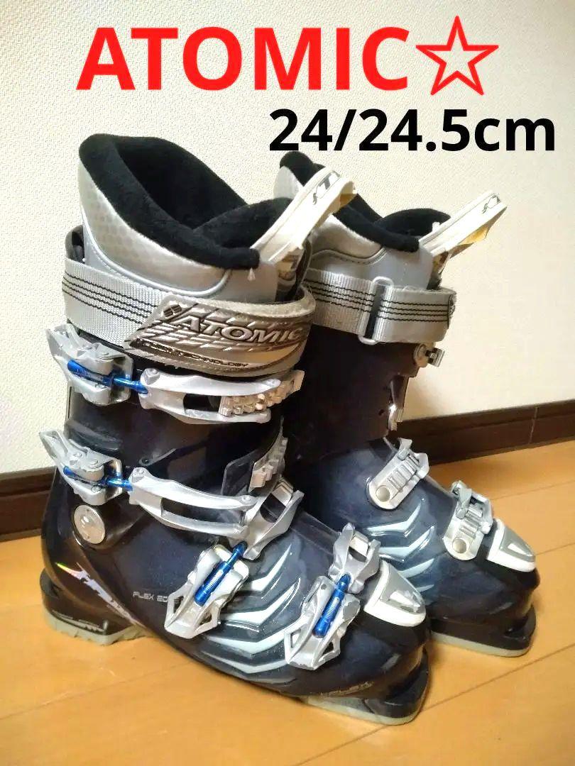 【良品】ATOMIC REDSTER PRO90 スキーブーツ 24〜24.5 ATOMIC☆】24/24.5cm スキーブーツ♪ 送料無料！ （ATOMIC