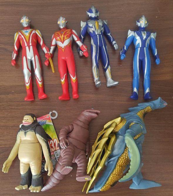 ☆ウルトラマンシリーズソフビまとめて☆ ウルトラ怪獣シリーズ 日本製 硬質ソフビ ウルトラマン怪獣