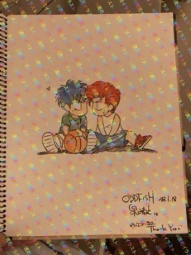 生イラスト 泉みなと様 ODDFISH 流花 スラムダンク同人誌
