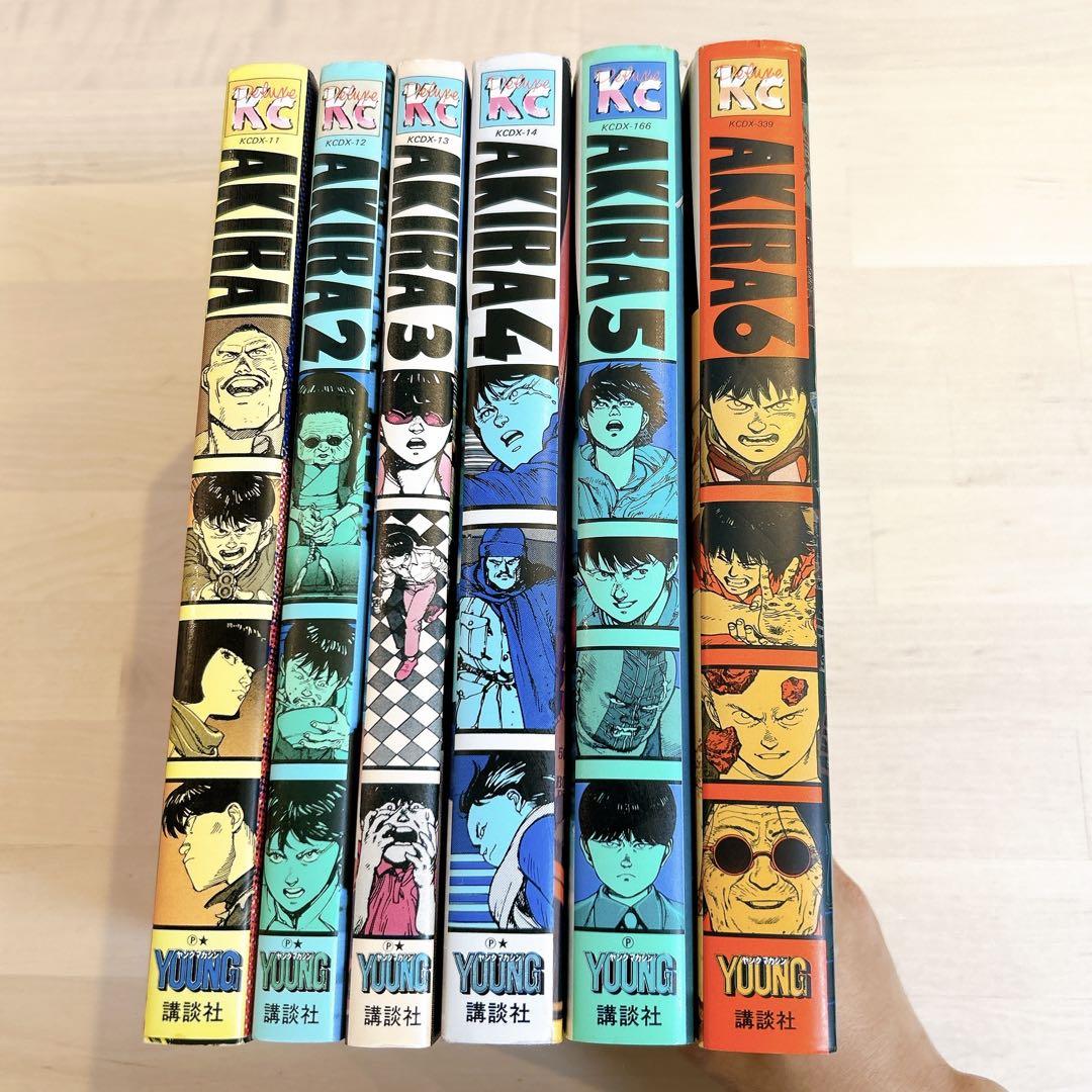 AKIRA 全巻セット 1-6 （AKIRA全巻セット（1~6巻 （目立った傷や
