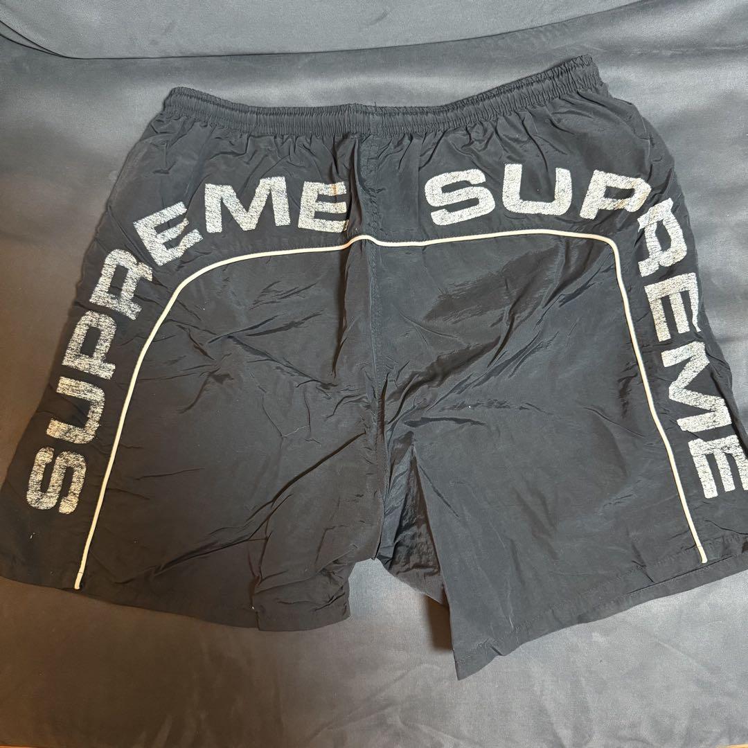 新品 Supreme 18SS Arc Logo Water Short 黒 S 楽天市場】2018SS/Supreme/シュプリーム/ARC logo water short