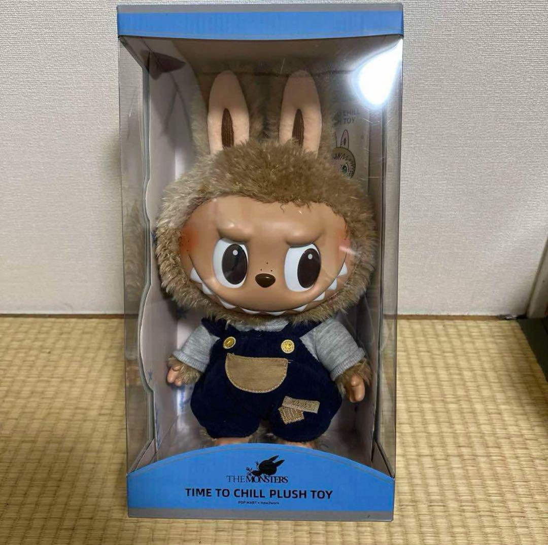 LABUBU TIME TO CHILL ラブブ ぬいぐるみ 38cmセーター付 LABUBU TIME TO CHILL ぬいぐるみ(LABUBU TIME TO CHILL