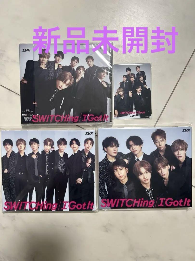 IMP. SWITCHing／I Got It 3形態セットステッカー付き（IMP