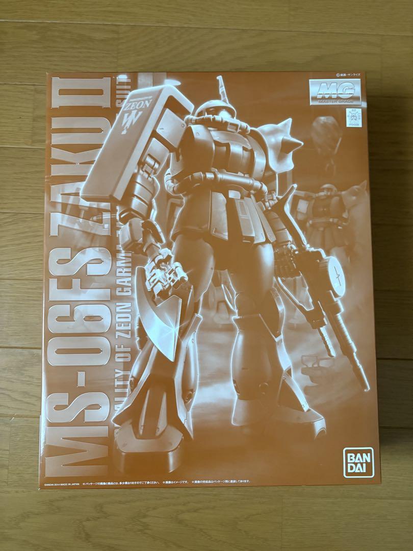 ＭＧ 1/100 MS-06FS ガルマ・ザビ専用 ザクＩＩ　未開封 新品未開封 MG 1/100 MS-06FS ガルマ・ザビ専用 ザクII