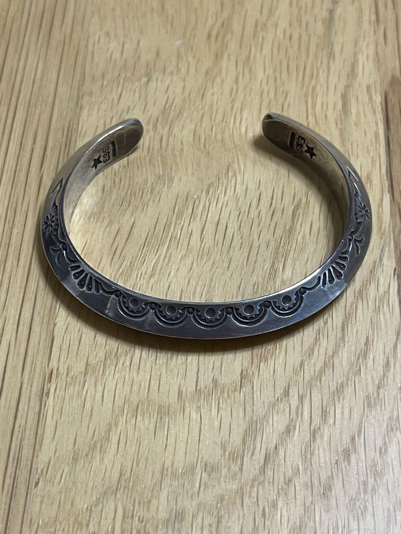 Navajo Edison Sandy Smith トライアングル バングル indian jewelry 