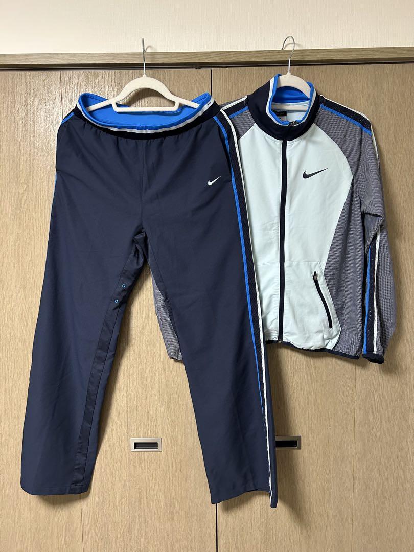 NIKE dri-fit セットアップ ジャージ 上下 Mサイズ ブルー（新品