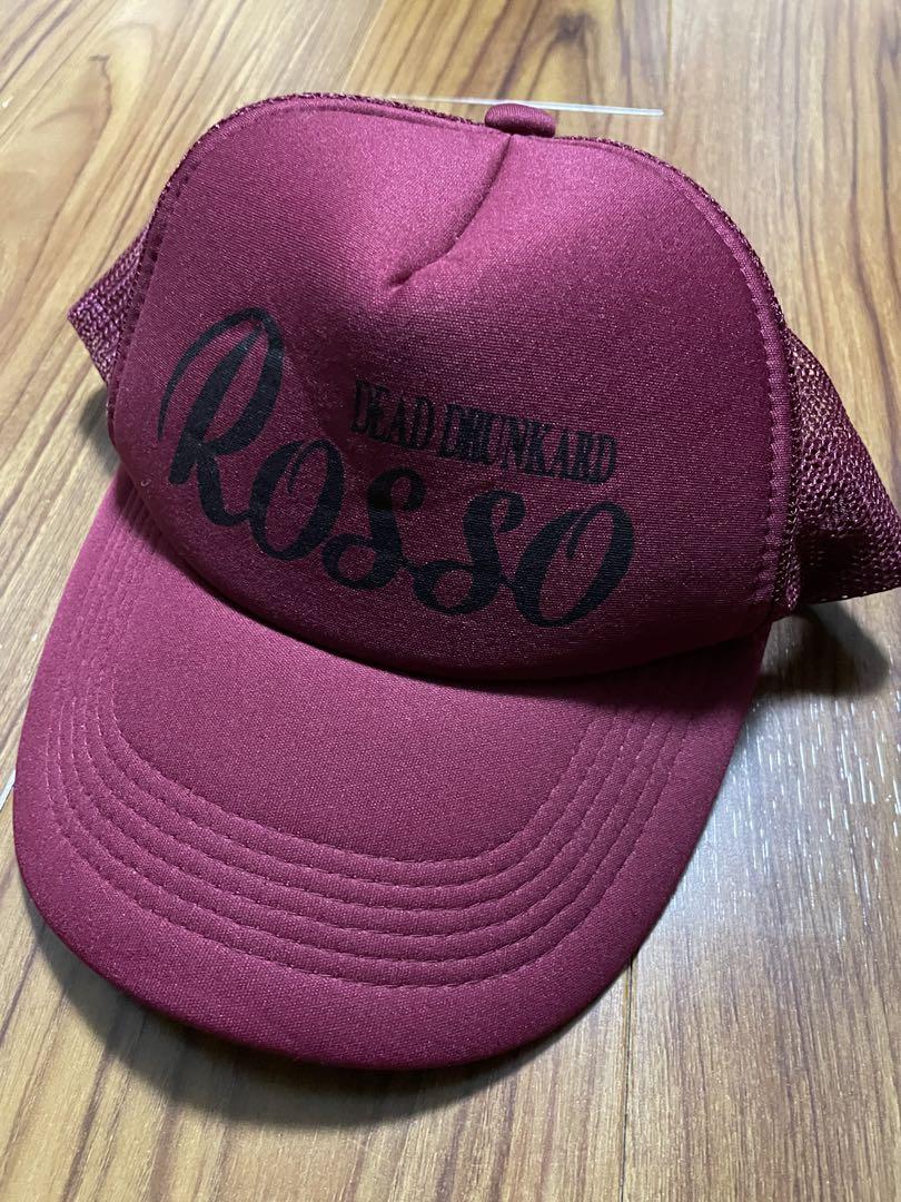 DEAD DRUNKARD ROSSO メッシュキャップ チバユウスケ ROSSOトラッカーメッシュキャップ 黒 ルードギャラリー チバユウスケ