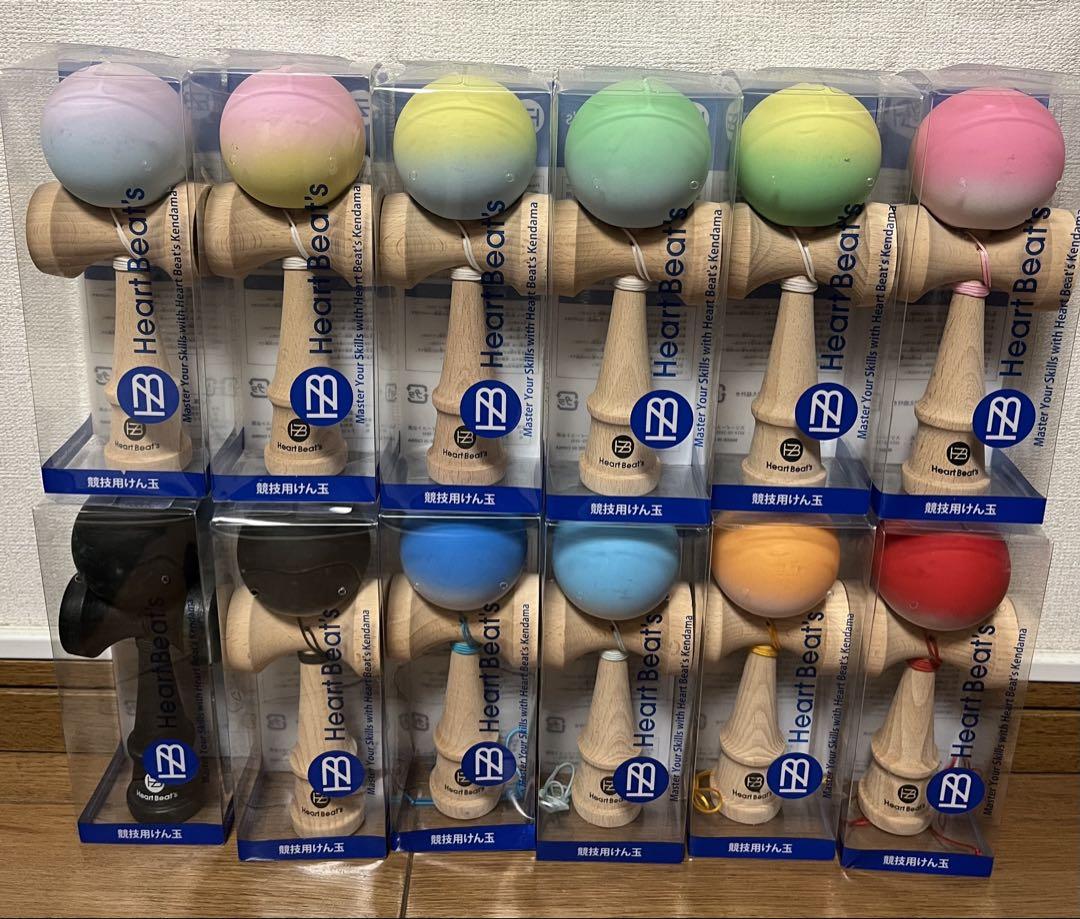 訳あり品★けん玉 12色セット 楽天市場】KROM POP 全11色 けん玉 ケンダマ kendama クロム
