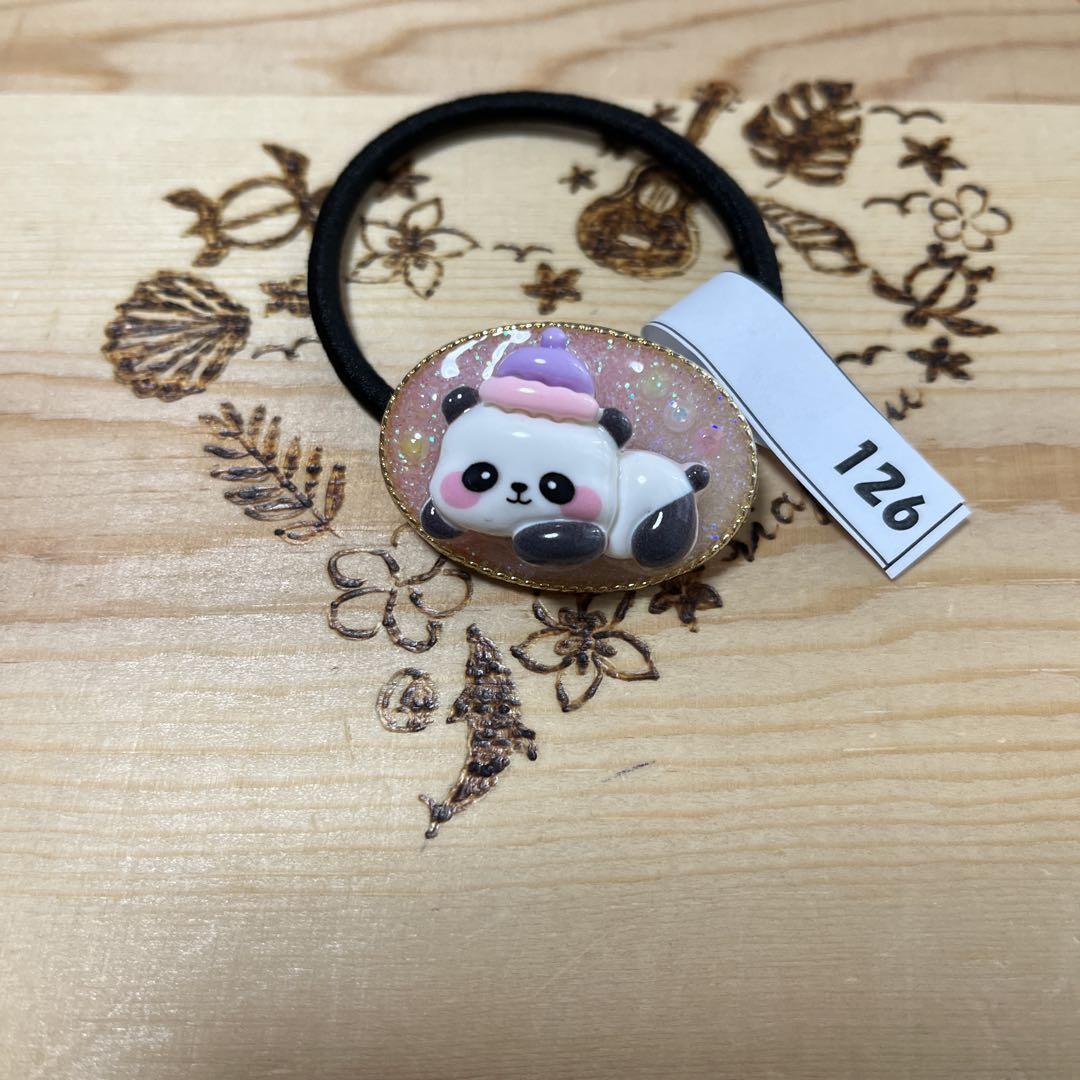 ハンドメイド レジンヘアゴム 311 （数量限定】ハンドメイド