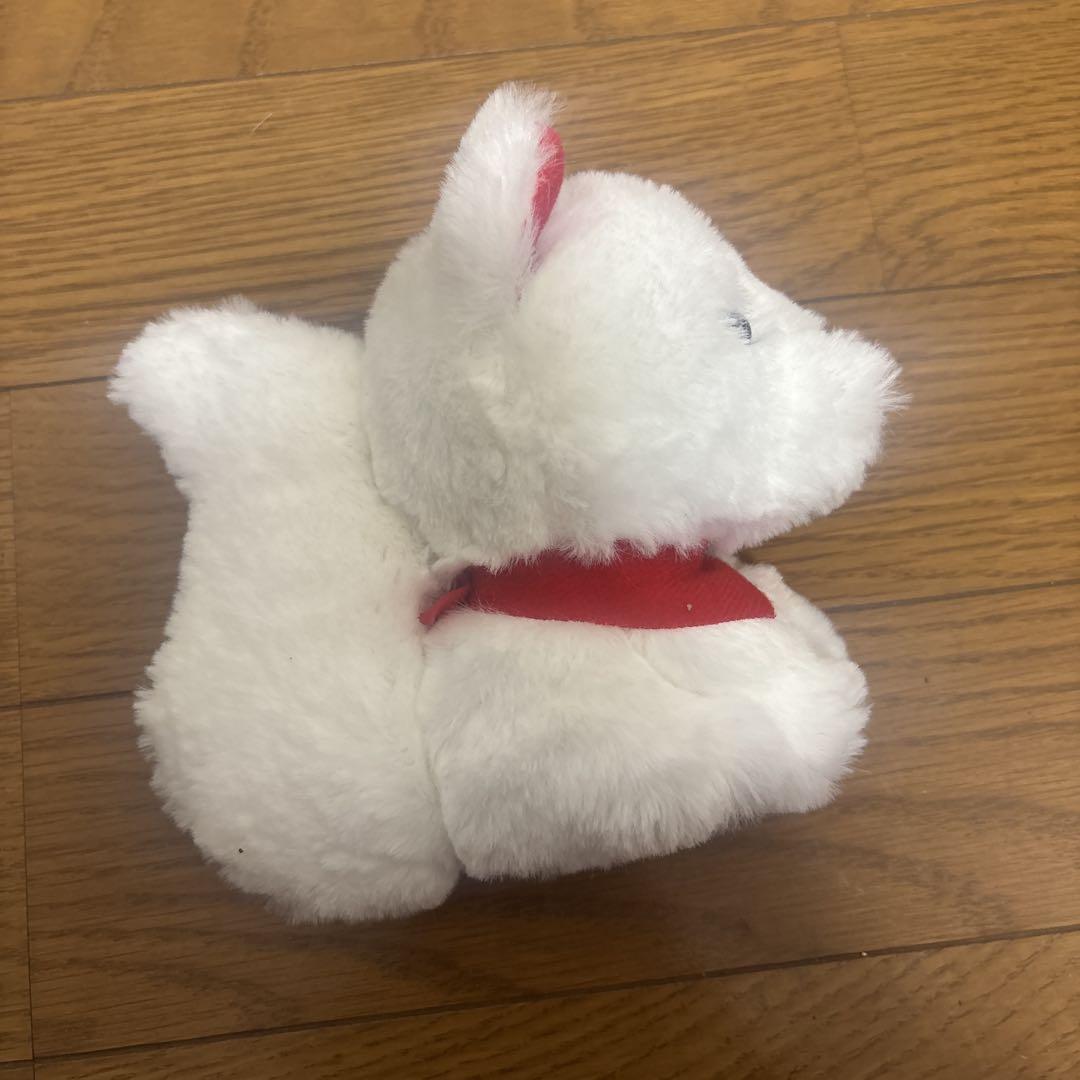 タヌキとキツネ　白　ぬいぐるみ タヌキとキツネ マスコット 白の通販 by ボクンチ's shop｜ラクマ