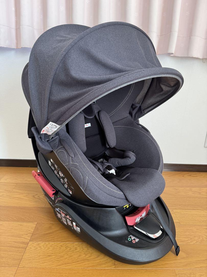 美品 エールベベ クルット4s プレミアム AB868 新生児から 回転
